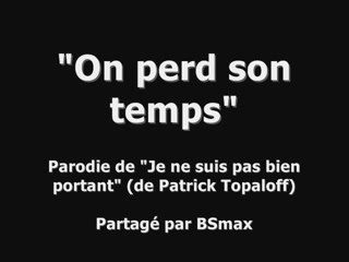 L'informatique - On perd son temps