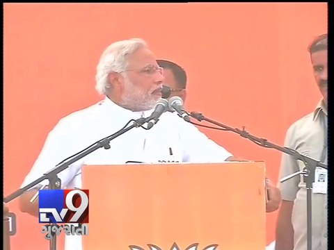 Watch Modi launches scathing attack against Congress in Rahul pocket Amethi - Tv9 Gujarati
