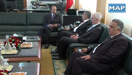 محمد حصاد يتباحث مع وزير الداخلية الفلسطيني