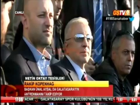 Ünal Aysal'dan sürpriz Florya ziyareti!