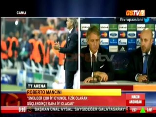 Roberto Mancini: 'Taraftar adına çok mutluyum'