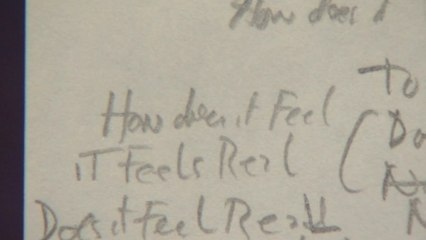 Bob Dylan's "Like a Rolling Stone" draft set for auction