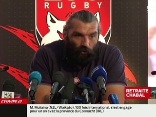 Sébastien Chabal annonce sa retraite sportive