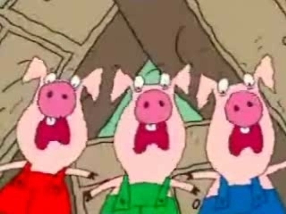 3 petits cochons loup pere noel