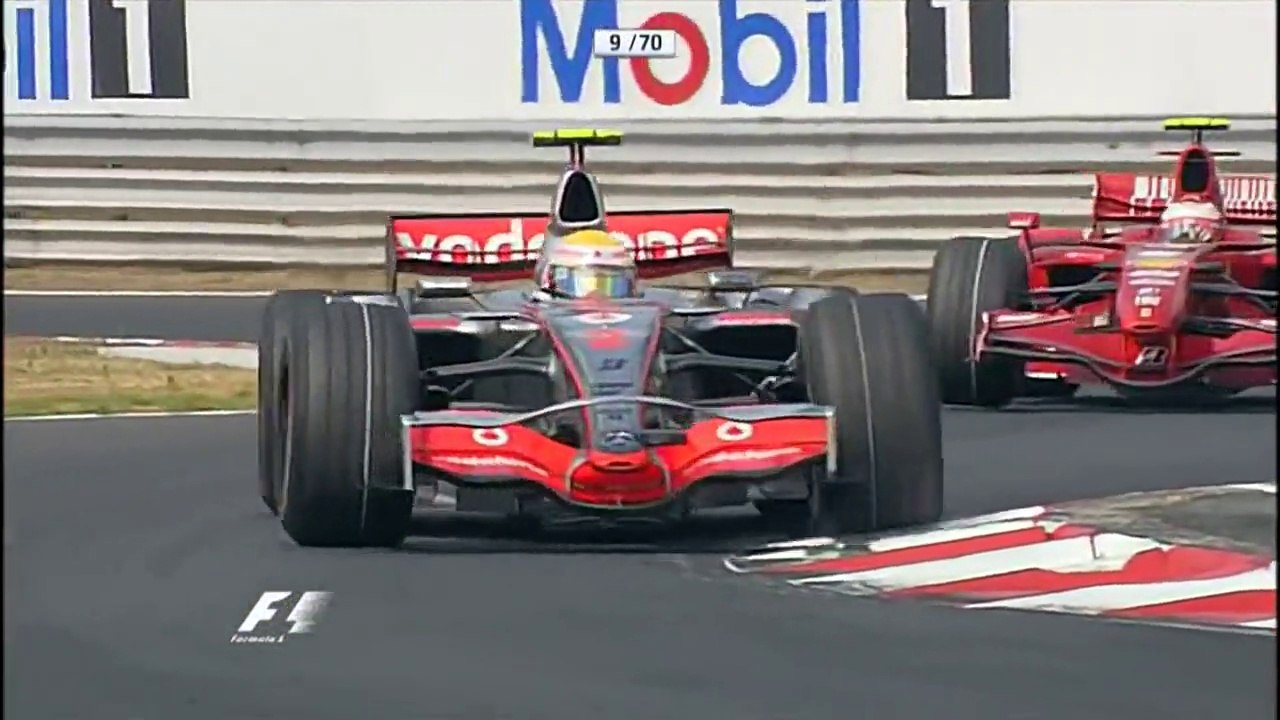 F1 - Hungarian GP 2007 - Race - ITV - Part 2