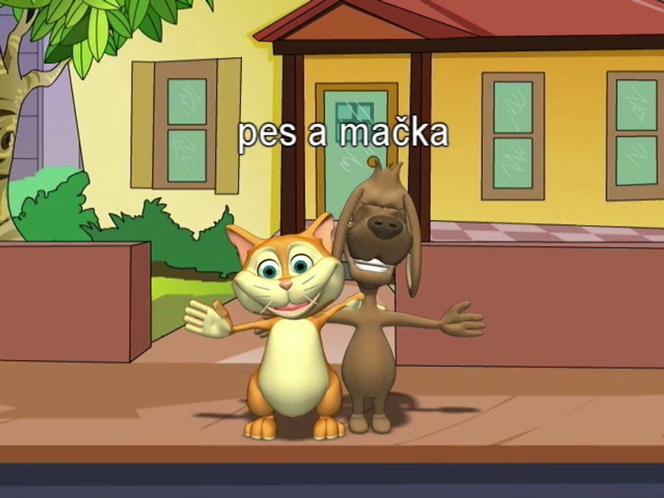 Slovak for kids - Slovak language learning for children - greetings & animals DVD & flash cards