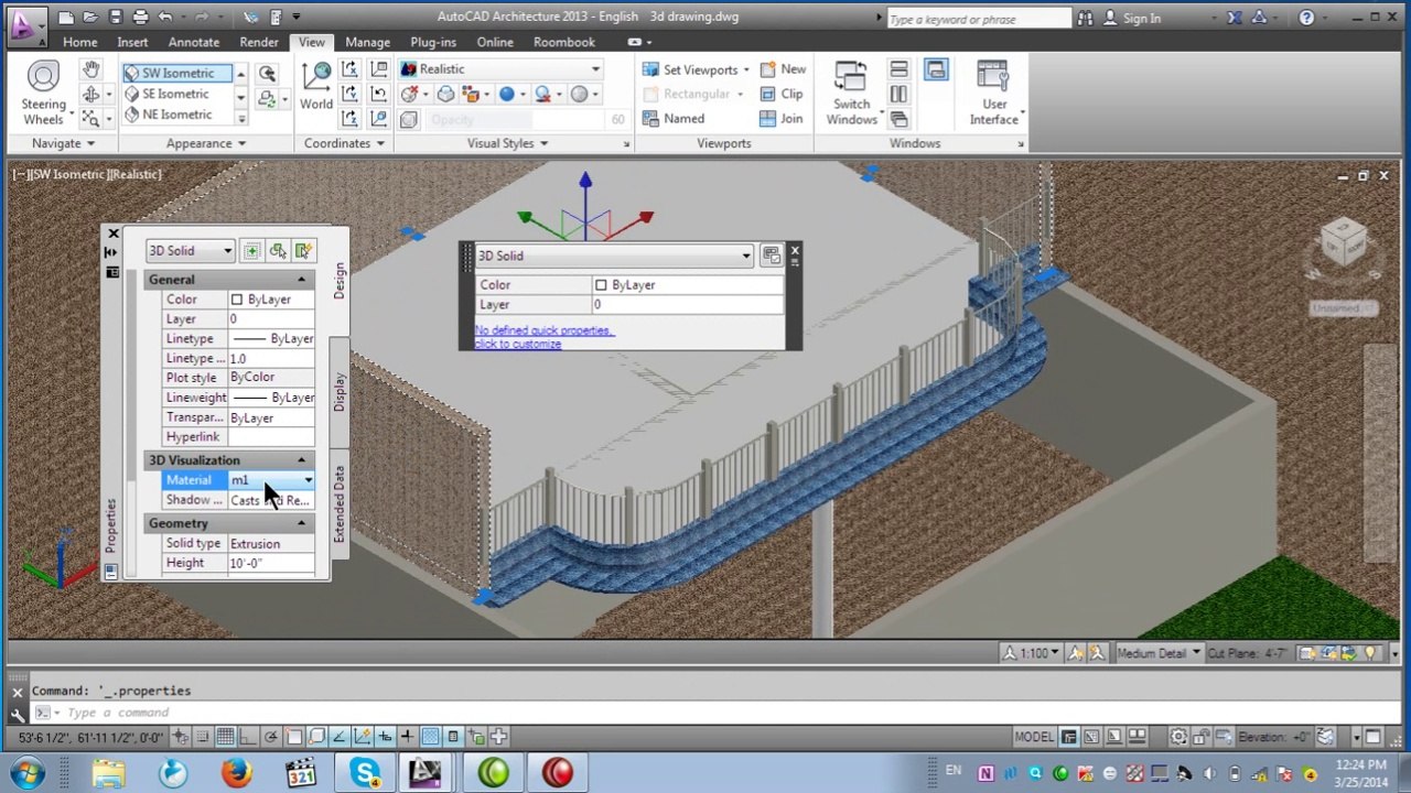 Auto Cad 2011 Tutorial in pushto class 20