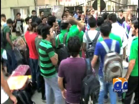 Geo Reports-05 May 2014-Anti Pakistan elements target Kashmiri students in India