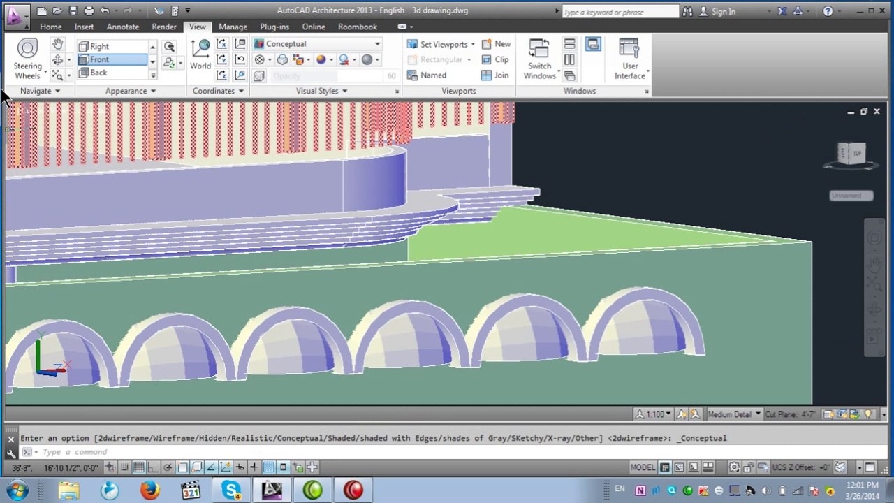 Auto Cad 2011 Tutorial in pushto class 21 last