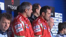 LMGTE Am Winners of WEC 6 Hours of Spa-Francorchamps on the podium