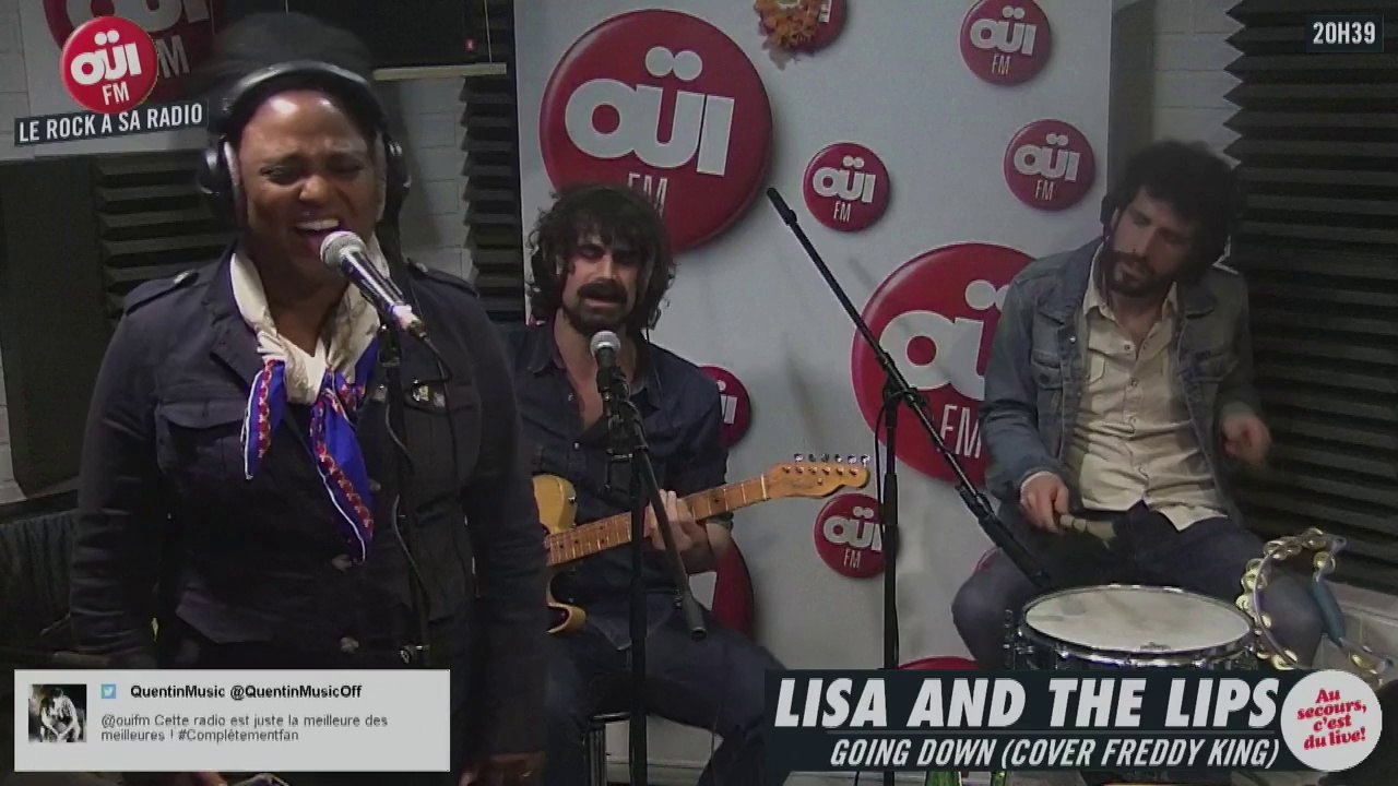 Lisa & The Lips - Freddie King Cover - Session Acoustique OÜI FM