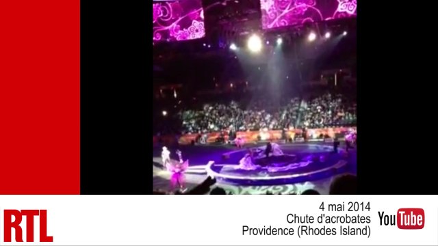 VIDÉO - États-Unis : neuf acrobates blessés après une chute dans un cirque