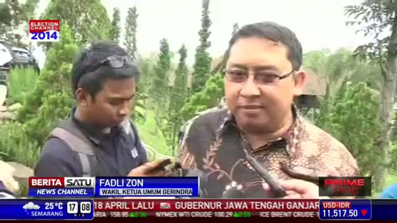 Prabowo-Ical Kembali Bertemu, Ini Komentar Fadli Zon