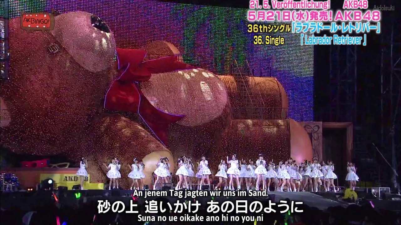 [Aidolsuki] AKB48 - Labrador Retriever GerSub [1080p]