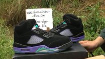 Shop Air Jordan 5 Basketball Shoe Grapes Purple Black For Men At Tradingspring.cn