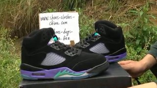 Shop Air Jordan 5 Basketball Shoe Grapes Purple Black For Men At Tradingspring.cn
