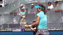 WTA Madrid - Li Na sort Flipkens