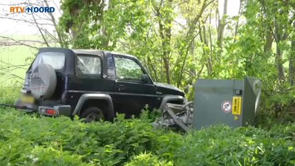 Aardlekgas na botsing Drieborg - RTV Noord