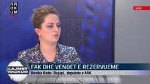 NE FOKUS: FAK DHE VENDET E REZERVUEME. NE STUDIO DONIKA KADA BUJUPI