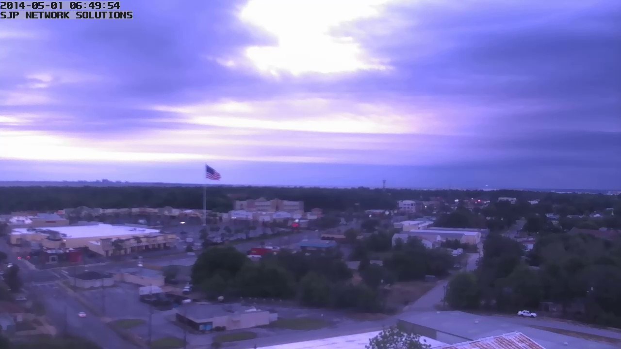 FWB Sun Rise after Record Breaking Storm - 5.1.14