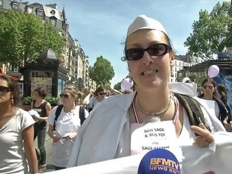 Les sages-femmes manifestent pour la quatrième fois - 05/05