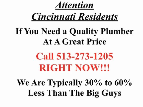 Why we're the best Plumbers in the Cincinnati and Surrounding Areas