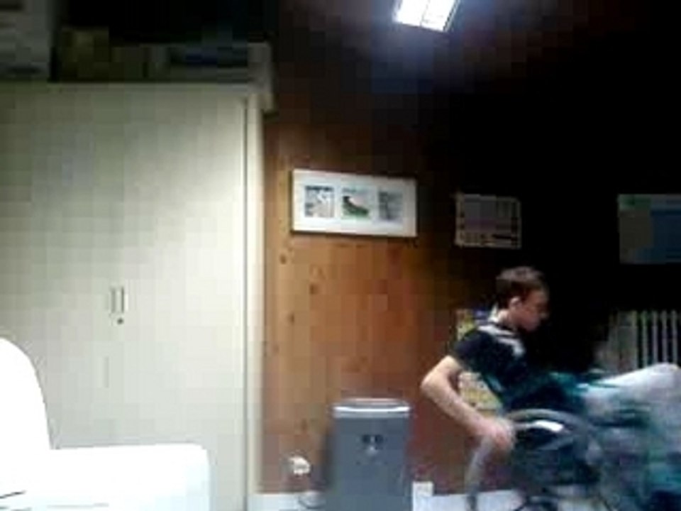 Chute foteil roulan
