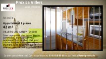 A vendre - appartement - VILLERS LES NANCY (54600) - 2 pièces - 42m²
