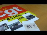 Conférence de presse de la CGT à Bastia