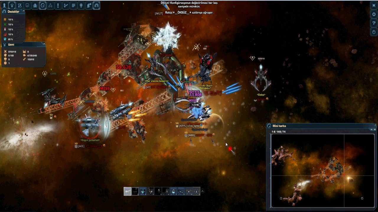 DARK ORBİT TR2 KARAYEL KLANI KISA GEZİNTİ