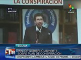 Denuncian conspiración contra Evo Morales diseñada desde EE.UU.