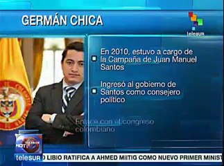 Germán Chica admite que gestionó contactos entre narcos y J. J. Rendón