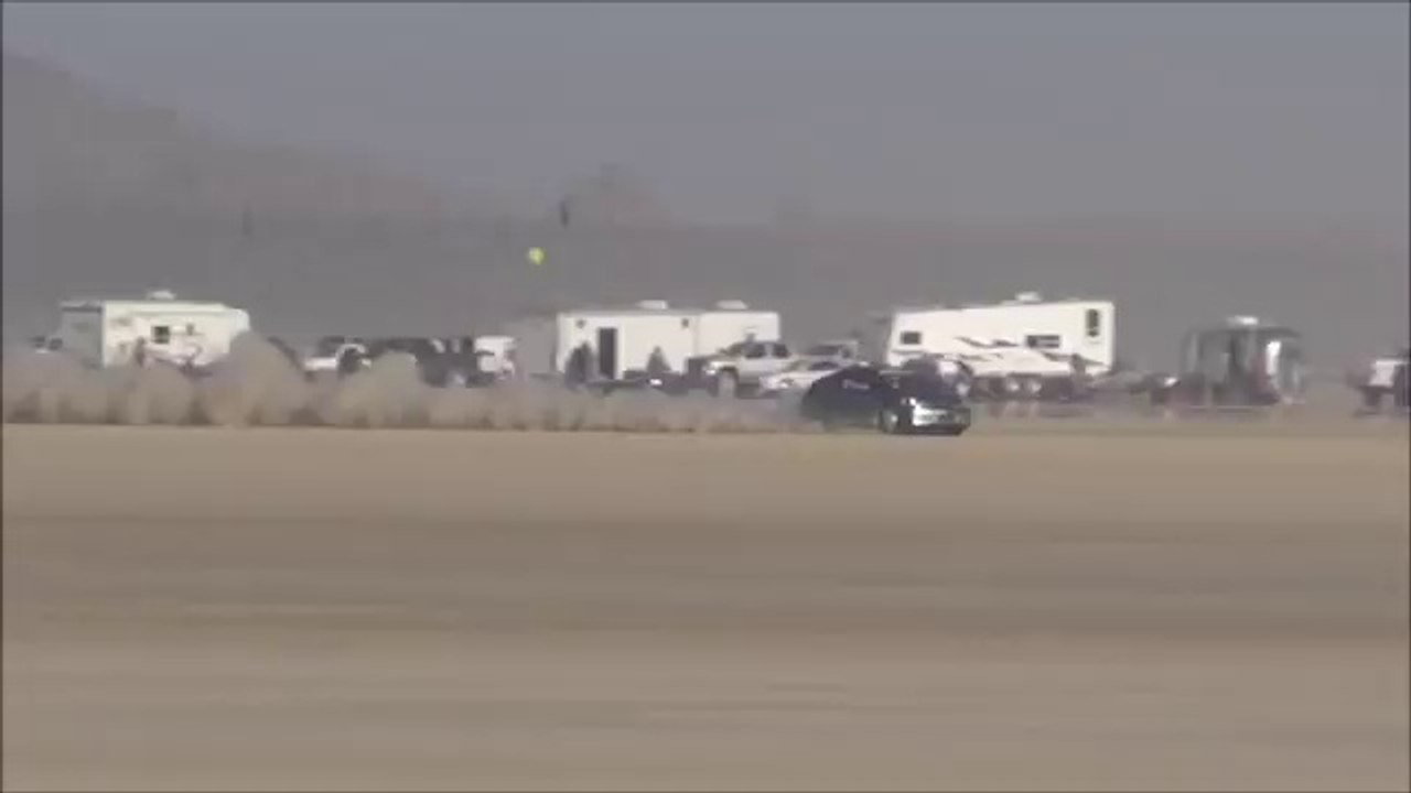 HASport Hondata Insight Car 2010 Crashes At El Mirage