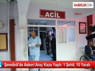 Hakkari'de Askeri Araç Şarampole Yuvarlandı: 2 Şehit, 6 Yaralı