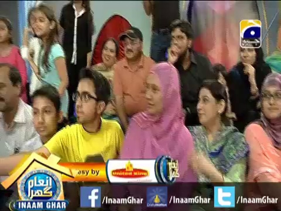 #InaamGhar Ep27-3 Karachi Police, Chatt Patt Chatta Chat Safa Chatt Fata Fat & Jhat Sawal Patt Jawab  26 April 2014 By @AamirLiaquat