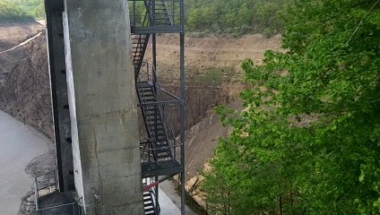 vidange barrage sarans 2014