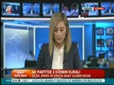 AKParti MKYK'dan 3 Dönem Kuralının Aynen Uygulanacağı Kararı Çıktı