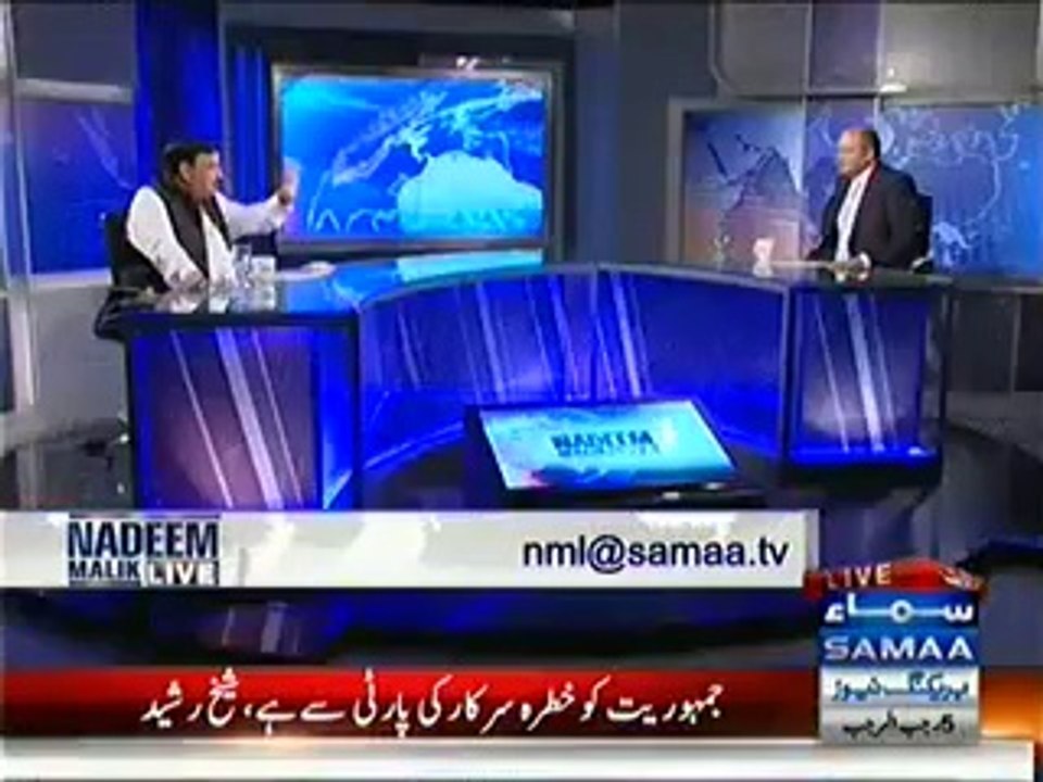 Nadeem Malik Live (Sheikh Rasheed Special Interview) - 5th May 2014