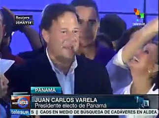 Pdte. electo de Panamá promete gobierno de equidad y transparencia
