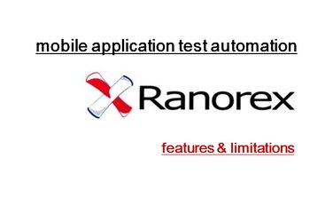 Ranorex Studio - Introduction, Features & Limitations -  Mobile Test Automation Tool