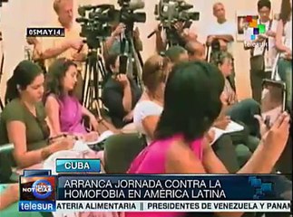 Cuba celebra la VI Jornada contar la Homofobia en AL