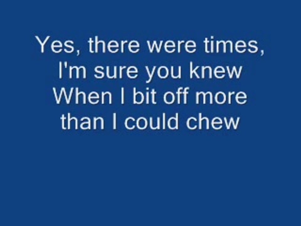 Frank Sinatra_ My Way_ With Lyrics