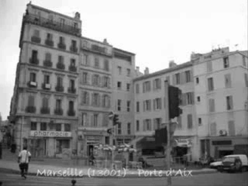 Marseille (13) : visite du quartier "Porte d'Aix"
