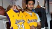 Abhishek Bachchan Launches NBA Store In Mumbai