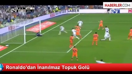 Ronaldo'dan İnanılmaz Topuk Golü