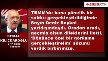 Kılıçdaroğlu: Cumhurbaşkanlığı İçin Baykal'la Görüşeceğim