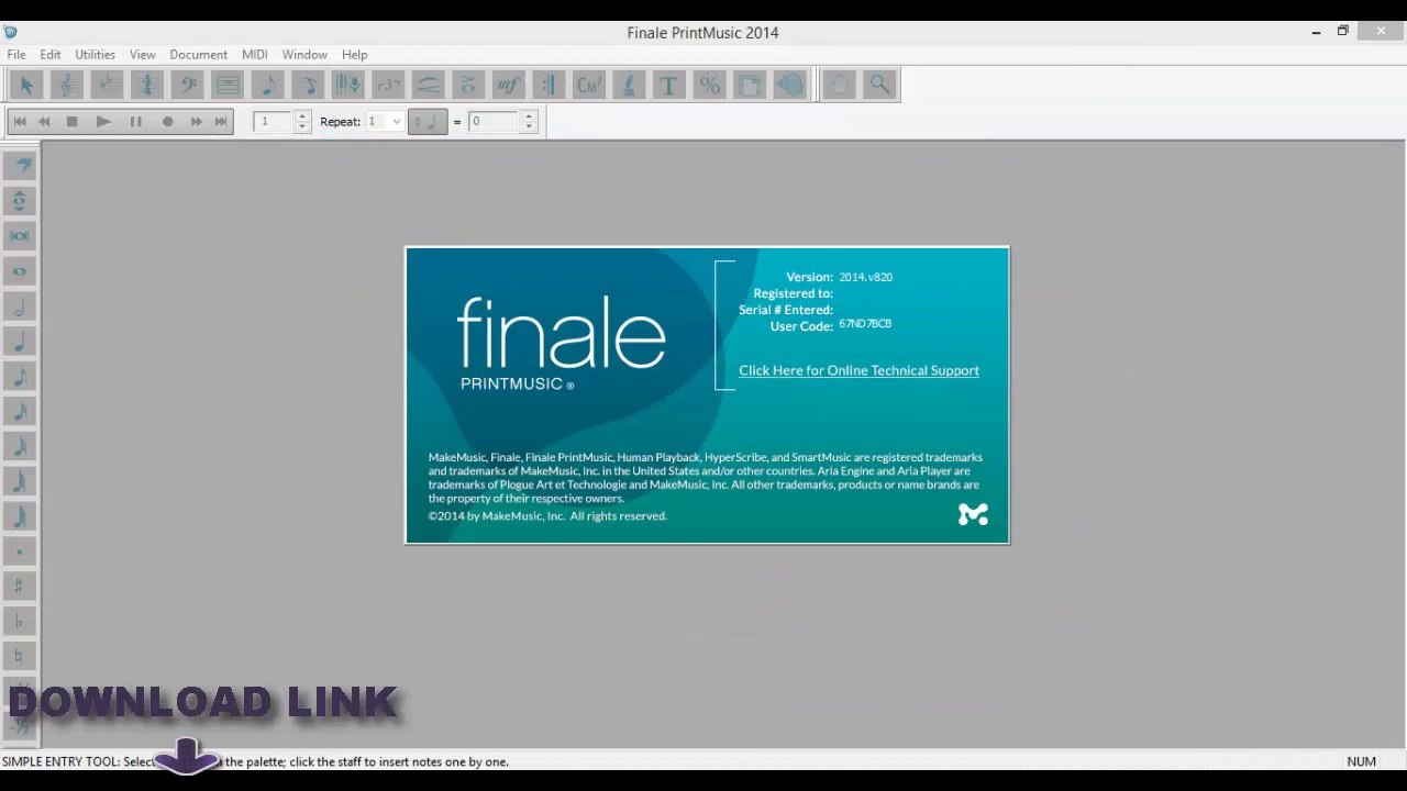 Finale PrintMusic 2014