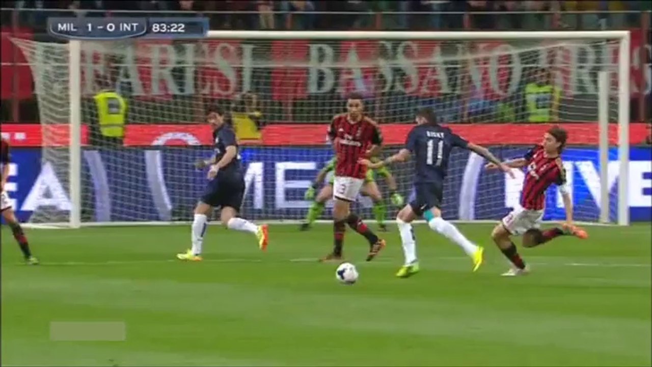 Ac Miilan 1-0 Inter (highlights)
