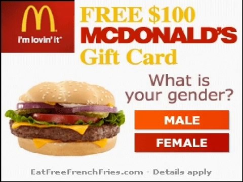 Printable Fast Food Coupons, Mcdonalds Coupon, Mc Donalds Coupons [Free Mcdonalds Gift Card]