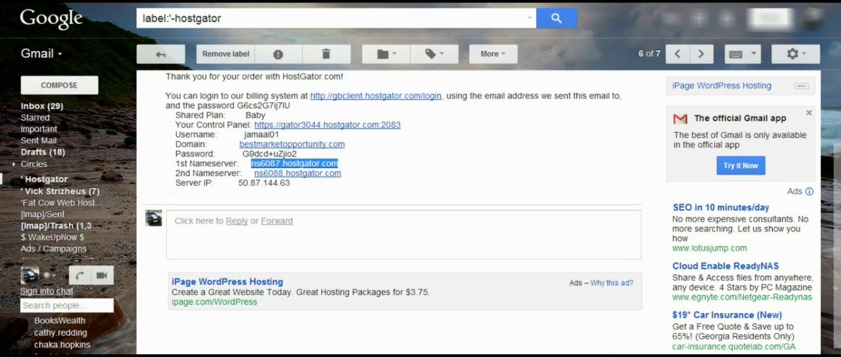 Create A Website 3 Setting Up Hosting